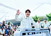 Song Kang-ho poses for the camera as he attends the 75th Cannes International Film Festival for his performance in 'Broker.' [CJ ENM]