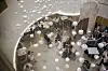 Cantare String Quarter plays for dining guests. [BAR AND DINING]