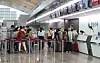 Passengers wait in a que to check-ins at Muan International Airport on July 14, 2022. [YONHAP]