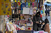 A family browses a store selling school supplies at Changsin-dong Toy Wholesale Market in Jongno District, central Seoul, on Wednesday ahead of the spring semester. [YONHAP]