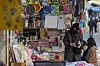 A family browses a store selling school supplies at Changsin-dong Toy Wholesale Market in Jongno District, central Seoul, on Wednesday ahead of the spring semester. [YONHAP]
