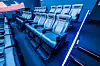 Seats at a 4DX theater are shown at the CGV Yongsan branch in central Seoul. 4DX theaters apply off-screen effects such as water, wind, movements of the seats and others to allow immersive experiences for audiences. [CGV]