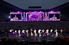 Boy band Seventeen at the Yanmar Stadium Nagai in Japan. [PLEDIS ENTERTAINMENT, HYBE JAPAN]