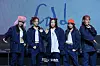 Girl group Young Posse poses for photos during a showcase held on March 4 at Yes24 Wanderloch Hall in western Seoul for the release of its special album “Cold.” [DANIELA GONZALEZ PEREZ]