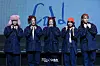 Girl group Young Posse poses for photos during a showcase held on March 4 at Yes24 Wanderloch Hall in western Seoul for the release of its special album “Cold.” [DANIELA GONZALEZ PEREZ]
