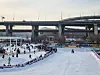 A view from the top of the slope at the Ttukseom Hangang Park [KIM DONG-EUN]