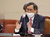 In this file photo, Korea Hydro and Nuclear Power President Chung Jae-hoon speaks at a National Assembly hearing on Oct. 23, 2020. [YONHAP]