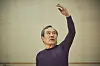 A scene from tvN's ongoing drama series ″Navillera″ features 70-year-old Shim Deok-chul (actor Park In-hwan) learning ballet in spite of his age. [TVN]