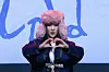 Young Posse's Yeonjung poses for photos during a showcase held on March 4 at Yes24 Wanderloch Hall in western Seoul for the release of its special album “Cold.” [DANIELA GONZALEZ PEREZ]