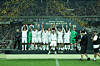 Shield United celebrate their win at Seoul World Cup Stadium in western Seoul on Sept. 14. [NEXON]