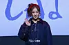 Young Posse's Jiana poses for photos during a showcase held on March 4 at Yes24 Wanderloch Hall in western Seoul for the release of its special album “Cold.” [DANIELA GONZALEZ PEREZ]
