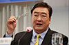 Xing Haiming, the Chinese ambassador to Korea, speaks at a press conference organized by the Kwanhun Club at the Korea Press Center in Seoul on Wednesday. [NEWS1]