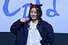 Young Posse's Sunhye poses for photos during a showcase held on March 4 at Yes24 Wanderloch Hall in western Seoul for the release of its special album “Cold.” [DANIELA GONZALEZ PEREZ]