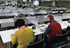 Visitors dine at Seodaemun District Office's cafeteria in western Seoul on Wednesday. [SEODAEMUN DISTRICT OFFICE]