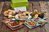 Jin Air’s home meal replacement packages themed after in-flight meals. [JIN AIR]