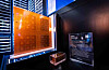 SKC displays glass substrate at CES 2025. [SKC]