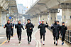 Singer Sean and actors Park Bo-gum, Im Si-wan and Choi Si-won, along with others, take part in a marathon held in commemoration of the March 1 Independence Movement. [YG ENTERTAINMENT]
