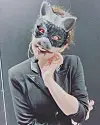 PinkFantasy member Daewang always appears wearing a rabbit or cat mask. She has kept her identity hidden since debuting. [SCREEN CAPTURE]