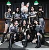PinkFantasy poses at the JoongAng Ilbo building. [PARK SANG-MOON]