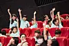 Children raise their hands during an event at the 19th Busan International Kids & Youth Film Festival held from July 10 to 14. [BIKY]