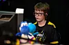 In an image provided by David Macdonald, Willis Gibson, 13, of Stillwater, Okla., at the 2023 Classic Tetris World Championship, where he placed third overall, in Portland, Ore., in October. [David Macdonald via The New York Times]