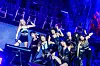 Girl group Twice performing live in Los Angeles during its encore performance of the 'Twice 4th World Tour 'Ⅲ' on May 14 [JYP ENTERTAINMENT]
