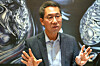 SK Biopharmaceuticals CEO Lee Dong-hoon speaks at a press event on Monday announcing the joint venture formed between the Korean company and Eurofarma in San Francisco. [SK BIOPHARMACEUTICALS]