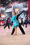 Anastasia Bolotnikova at a ballroom dance performance in Russia [ANASTASIA BOLOTNIKOVA]