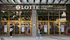 Lotte Department Store's Gwangbok branch in Jung District, Busan, is closed on Wednesday. [SONG BONG-GEUN]