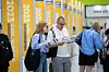 Visitors look around the Global Talent Fair, a job fair targeting foreigners, held at Coex in Gangnam District, southern Seoul, in August. [NEWS1]