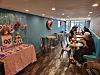 Fans, mostly female, visit a themed cafe in central Seoul's Yongsan District in October, celebrating the birthday of NewJeans member Hanni. [PARK KUN]