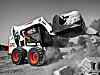 Doosan Bobcat's skid loader is included among the disaster relief equipment provided to Turkey. [DOOSAN]