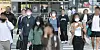 Many Seoulites still wear masks outdoors despite the lifting of a mandate on May 2. This photo was taken during morning rush hour in Seoul on Friday. [NEWS1]