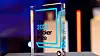 The plaque given out to the final winner of the Booker Prizes [THE BOOKER PRIZE]