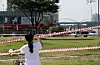 The Banpo Han River Park's picnic area in southern Seoul is sealed off Tuesday afternoon as part of social distancing measures. The Seoul city government announced earlier in the day that heavily-visited areas of the Han River Park will be closed to the public starting 2 p.m., and that riverside convenience stores and cafes will reduce their hours. [NEWS1]