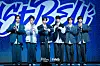 Boy band TWS poses for photos during a showcase held on Nov. 25 at the Blue Square in central Seoul for the release of its single ″Last Bell.″ [DANIELA GONZALEZ PEREZ]