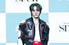 Xikers’ Minjae poses for photos during a showcase held on April 3 at the Ilchi Art Hall in Gangnam District, southern Seoul for the release of the fifth EP, ″House of Tricky: Spur.” [DANIELA GONZALEZ PEREZ]