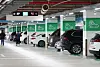 Rates for charging electric vehicles (EVs) will go up starting July as planned, according to the Ministry of Trade, Industry and Energy and the Ministry of Environment. A special discount program was introduced by the state-run Korea Electric Power Corp. (Kepco) in 2017 to expand the EV market in the country. The cost will increase from the current 292.9 won ($0.23) per kilowatt-hour to 313.1 won per kilowatt-hour. EVs are being charged at a charging station in Gangnam District, southern Seoul on Wednesday. [YONHAP]