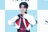 Xikers’ Junmin poses for photos during a showcase held on April 3 at the Ilchi Art Hall in Gangnam District, southern Seoul for the release of the fifth EP, ″House of Tricky: Spur.” [DANIELA GONZALEZ PEREZ]