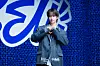 TWS’s Kyungmin poses for photos during a showcase held on Nov. 25 at the Blue Square in central Seoul for the release of its single ″Last Bell.″ [DANIELA GONZALEZ PEREZ]