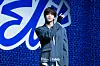 TWS’s Shinyu poses for photos during a showcase held on Nov. 25 at the Blue Square in central Seoul for the release of its single ″Last Bell.″ [DANIELA GONZALEZ PEREZ]