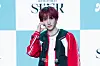Xikers’ Seeun poses for photos during a showcase held on April 3 at the Ilchi Art Hall in Gangnam District, southern Seoul for the release of the fifth EP, ″House of Tricky: Spur.” [DANIELA GONZALEZ PEREZ]