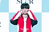 Xikers’ Yujun poses for photos during a showcase held on April 3 at the Ilchi Art Hall in Gangnam District, southern Seoul for the release of the fifth EP, ″House of Tricky: Spur.” [DANIELA GONZALEZ PEREZ]