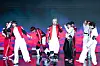 Boy band xikers performs lead track “Breathe” during a showcase held on April 3 at the Ilchi Art Hall in Gangnam District, southern Seoul for the release of the fifth EP, ″House of Tricky: Spur.” [DANIELA GONZALEZ PEREZ]