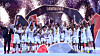 Real Madrid players celebrate winning the 2024 Spanish Supercup. [ONE FOOTBALL]