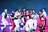 Boy band xikers performs lead track “Breathe” during a showcase held on April 3 at the Ilchi Art Hall in Gangnam District, southern Seoul for the release of the fifth EP, ″House of Tricky: Spur.” [DANIELA GONZALEZ PEREZ]