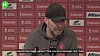 Jurgen Klopp speaks after Liverpool's 4-3 loss to Manchester United in Sunday's FA Cup quarterfinal match. [ONE FOOTBALL]