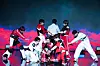 Boy band xikers performs lead track “Breathe” during a showcase held on April 3 at the Ilchi Art Hall in Gangnam District, southern Seoul for the release of the fifth EP, ″House of Tricky: Spur.” [DANIELA GONZALEZ PEREZ]