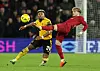 Liverpool's Harvey Elliott in action with Wolverhampton Wanderers' Adama Traore during an FA Cup third-round replay at Molineux in Wolverhampton, England on Tuesday. [REUTERS/YONHAP]
