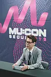 Yoon Sang sits down for an interview at last year's MU:CON [KOCCA]